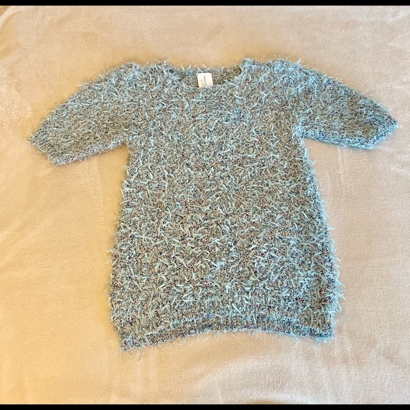 Baking Powder Confetti Short Sleeve Sweater - Size S - Picture 8 of 12